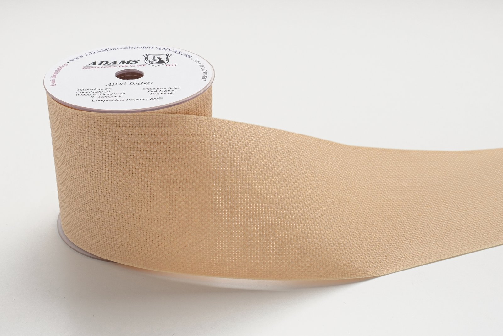 18FASKENxxxPOL(B)[EMBROIDERY BRAID 10cm. POLYESTER [BEIZE]